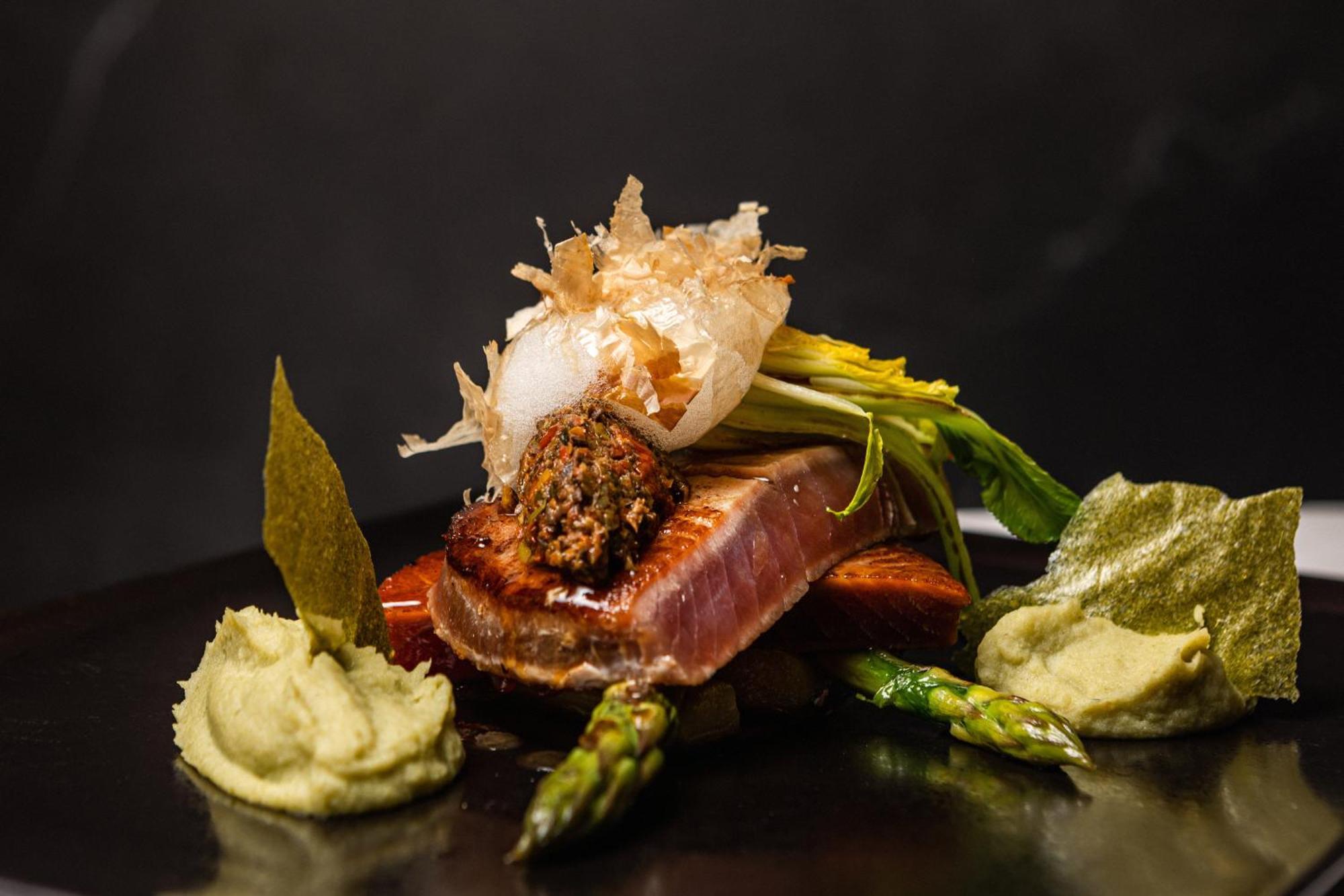 Grand Poet Hotel And Spa By Semarah Riga Luaran gambar A modern French dish